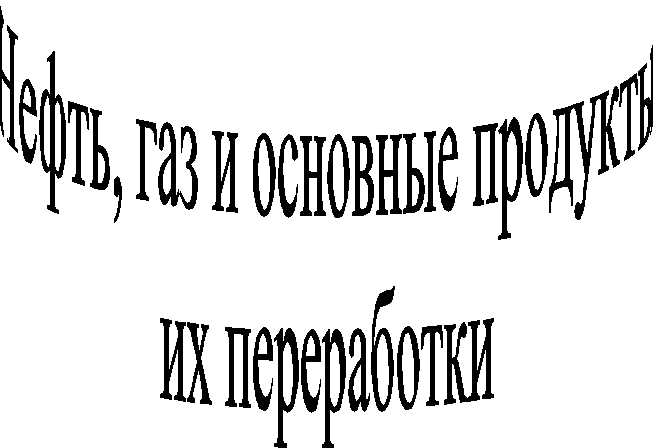 Реферат: Нефть и продукты её переработки