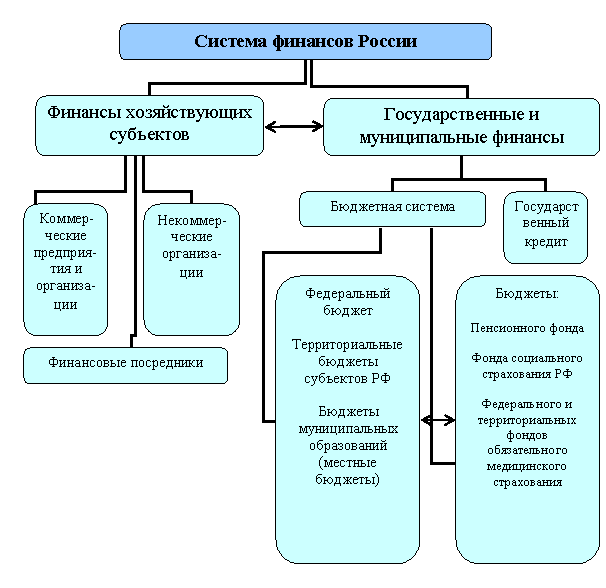 Реферат: Финансы и финансовая система РФ