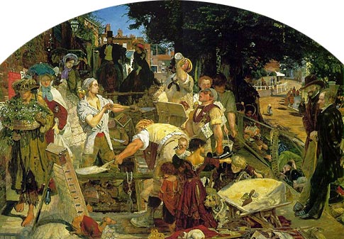 Ф. Мэдокс Браун. «Труд». Масло. 1855–1863. Ф. Мэдокс Браун. «Труд». Масло. 1855–1863.