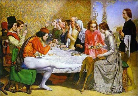 Дж. Э. Миллес. «Лоренцо и Изабелла». Масло. 1849. Дж. Э. Миллес. «Лоренцо и Изабелла». Масло. 1849.