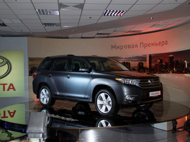 Презентация нового Toyota Highlander