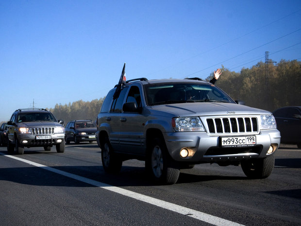Выезд российского клуба любителей Jeep